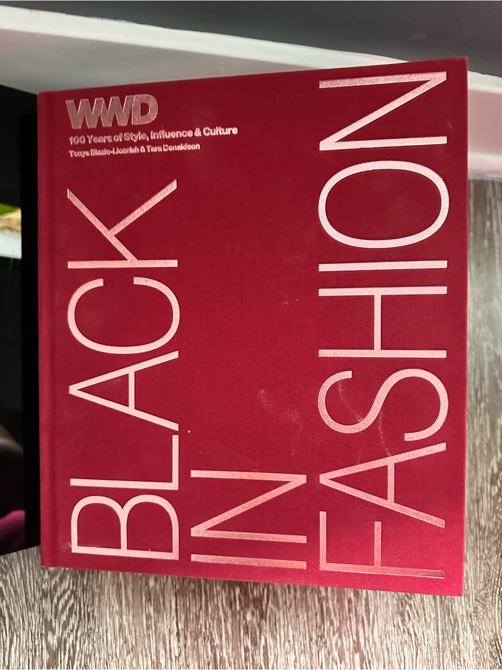 Black in Fashion Coffee Table Book with  Stand being sold together Home Accents